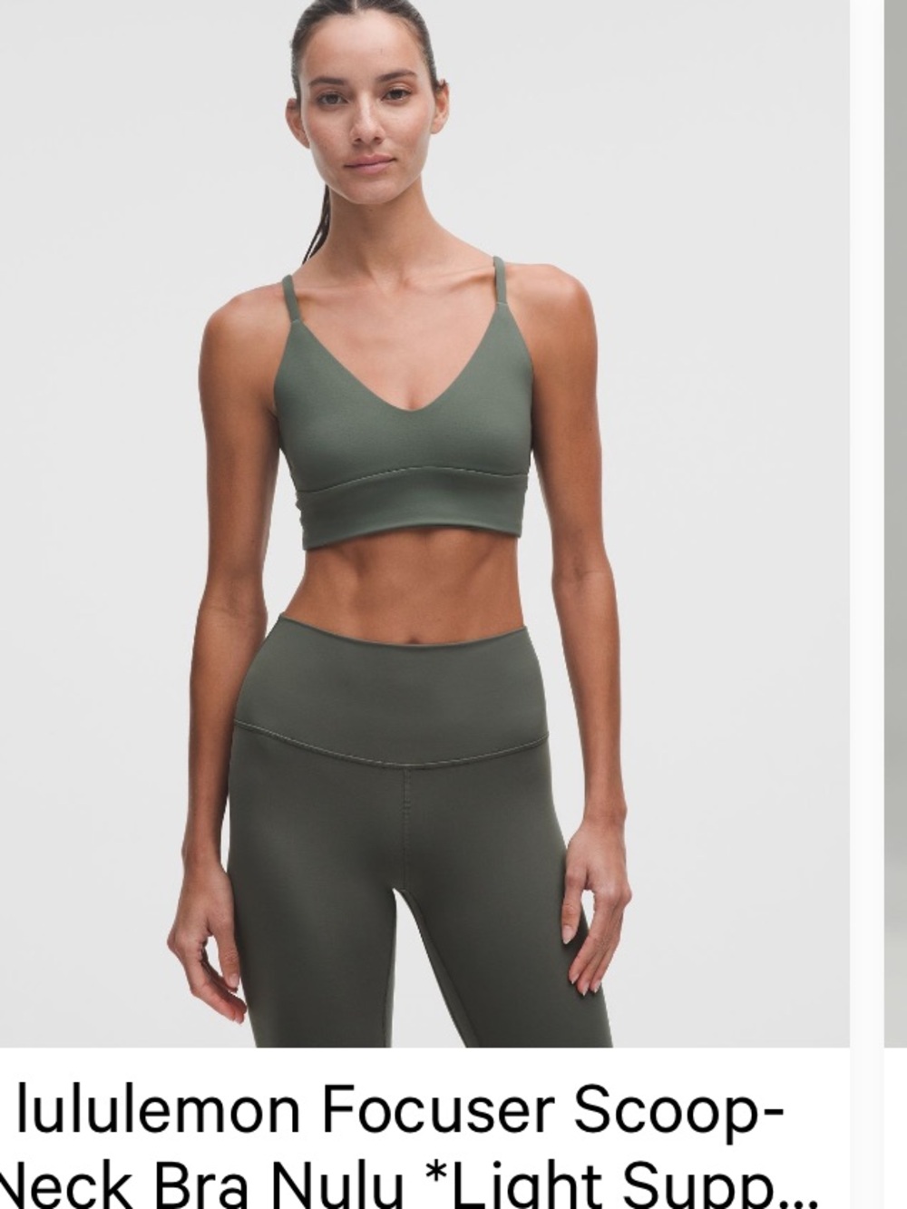 lululemon Focuser Scoop-Neck Bra A/B Cup - Picture 9 of 9